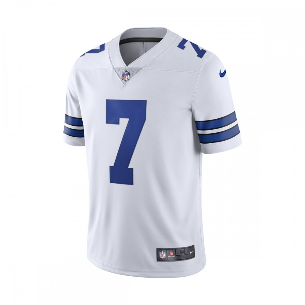 Trevon Diggs Dallas Cowboys Nike Vapor Limited Jersey - White-GridironStore